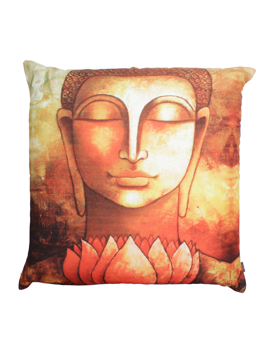 Soumya Rust Set of 2 Ethnic Motifs Square Cushion Covers