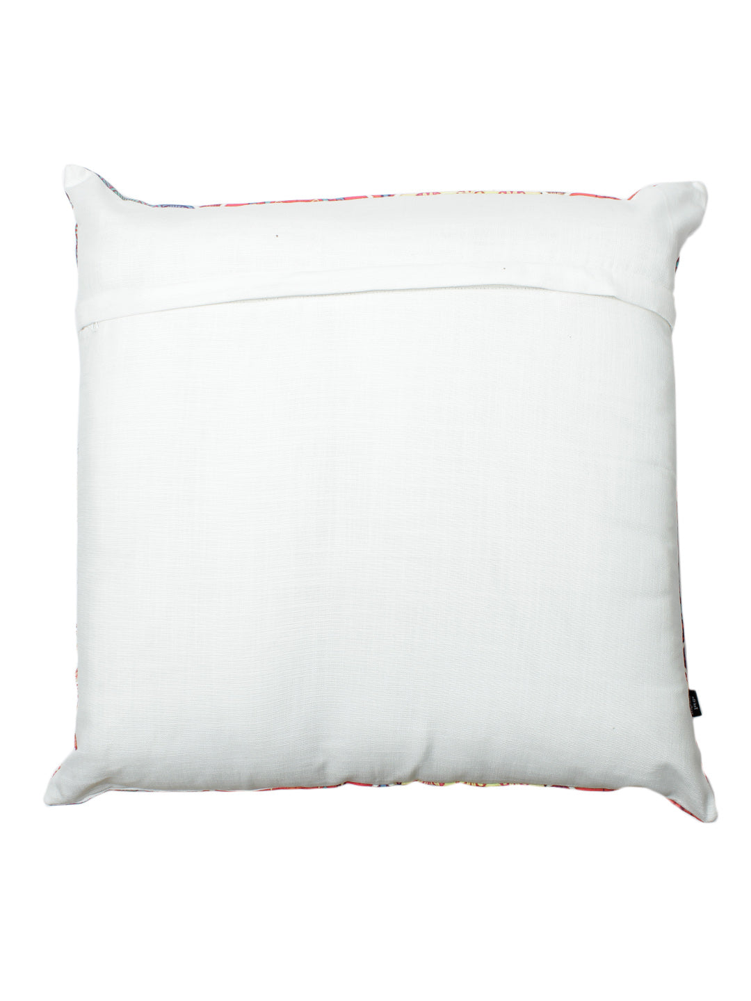 Set of 2 Digital Print Polylinen Fabric Multi Color Cushion Cover Set, 2 pc Cushion Cover