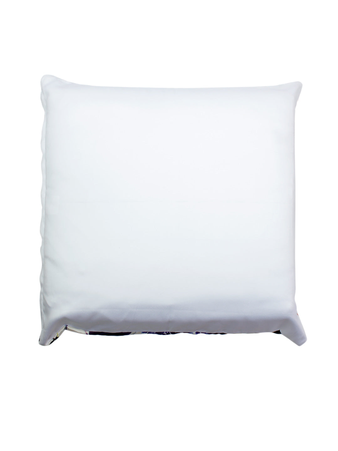 a Set of 2 Digital Print Premium Polylinen Fabric Floral Blue Color Cushion Cover Set, 2 pc Cushion Cover