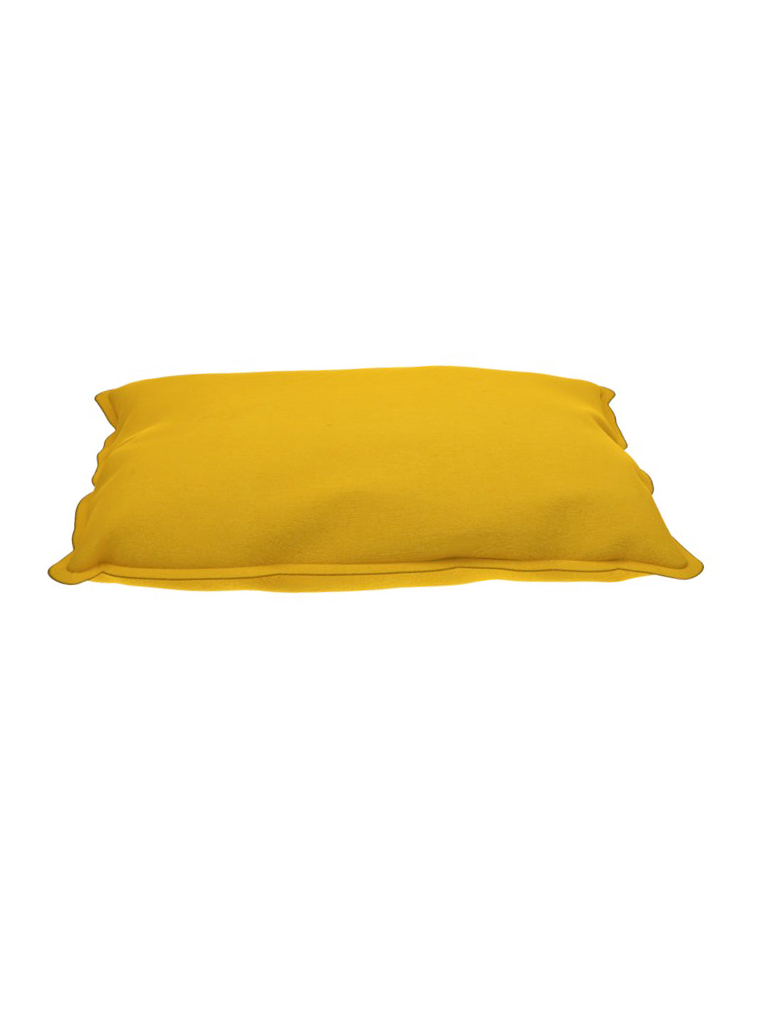 Set of 2 Solid Yellow Color Cotton Single Bedcover Set, 1 Single Bedcover, with 1 Pillow Cover