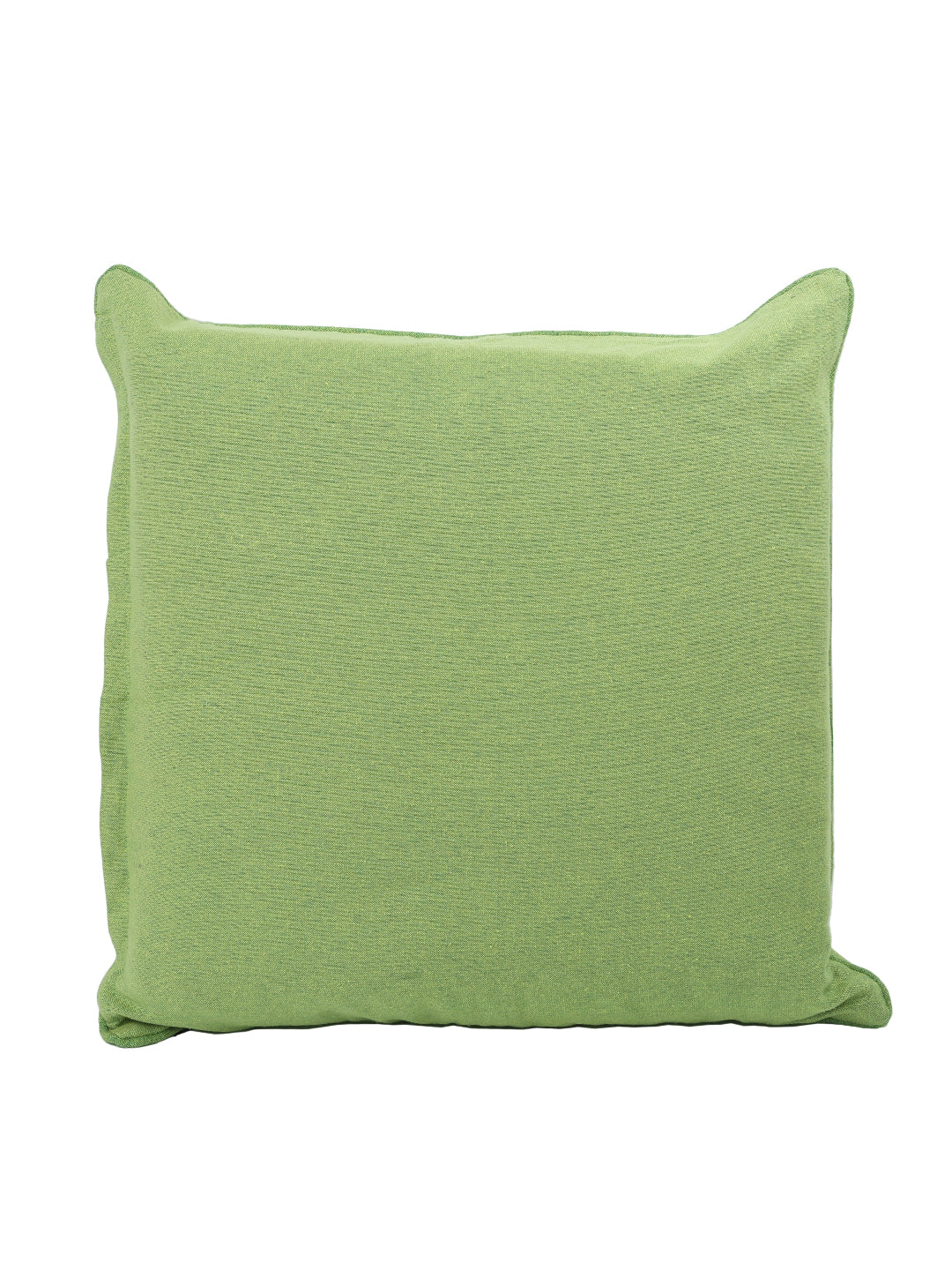 Set of 2 Premium Cotton Printed Green Color Cushion Cover Set, 2 pc Cushion Cover