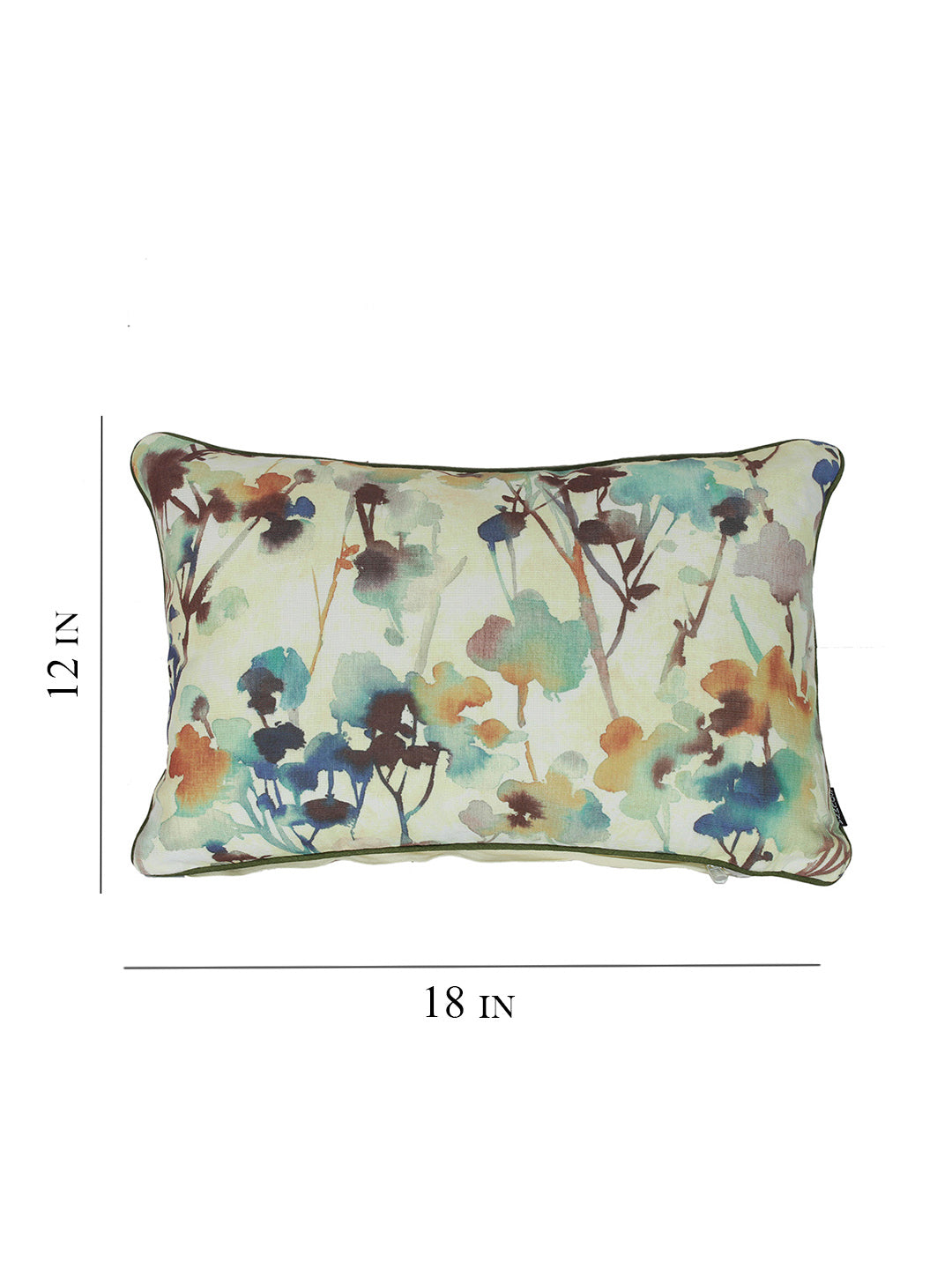 Set of 2 Decorative Sham/Baby/Rectangle Cushion Cover Digital Printed Premium Soft Polylinen Fabric Multi Color