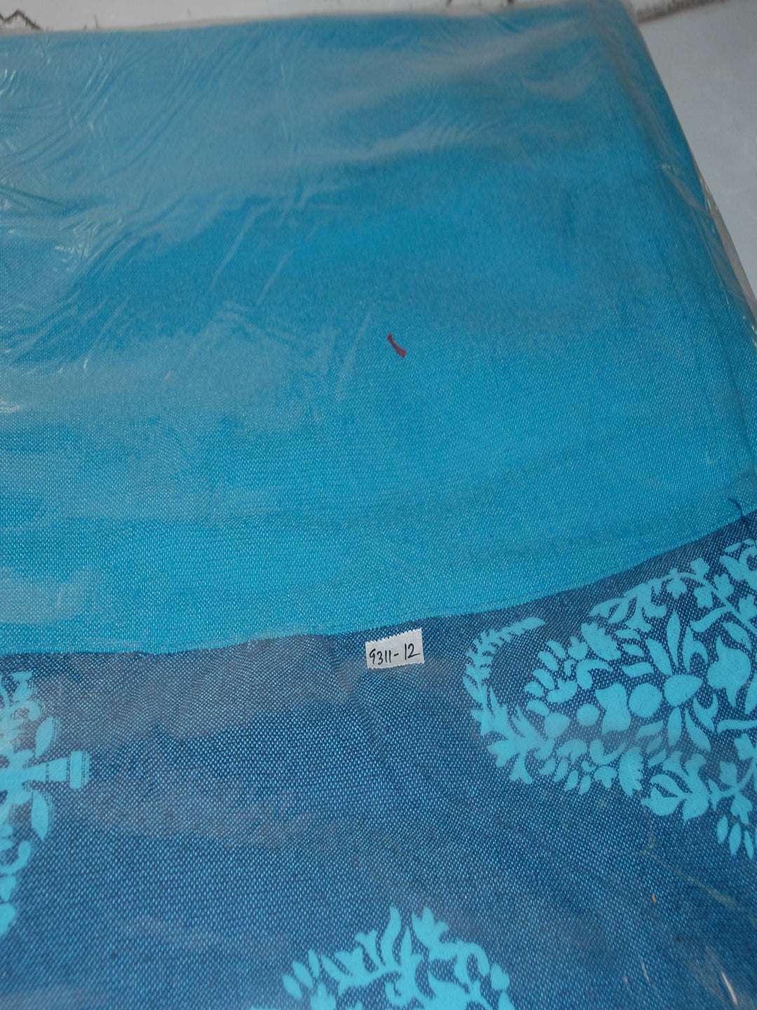 Mix n Match Premium Cotton Paisley Design Blue Color Diwan set, 1 Diwan Sheet, 2 Bolster Cover, 3 Cushion Covers
