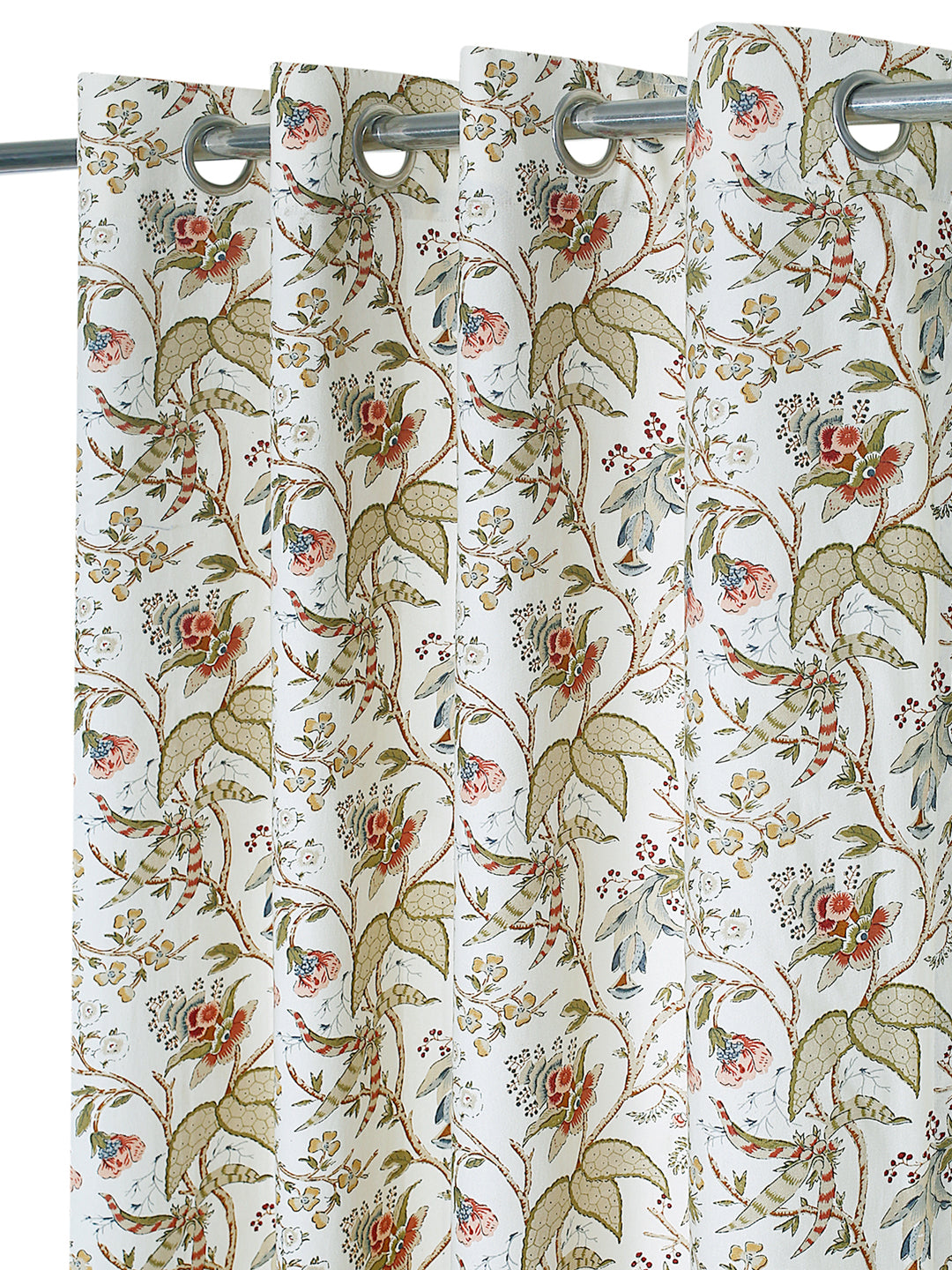 Anokhi Duck Printed Curtain in Multi color made with  Cotton Material , Curtain - 1 pc