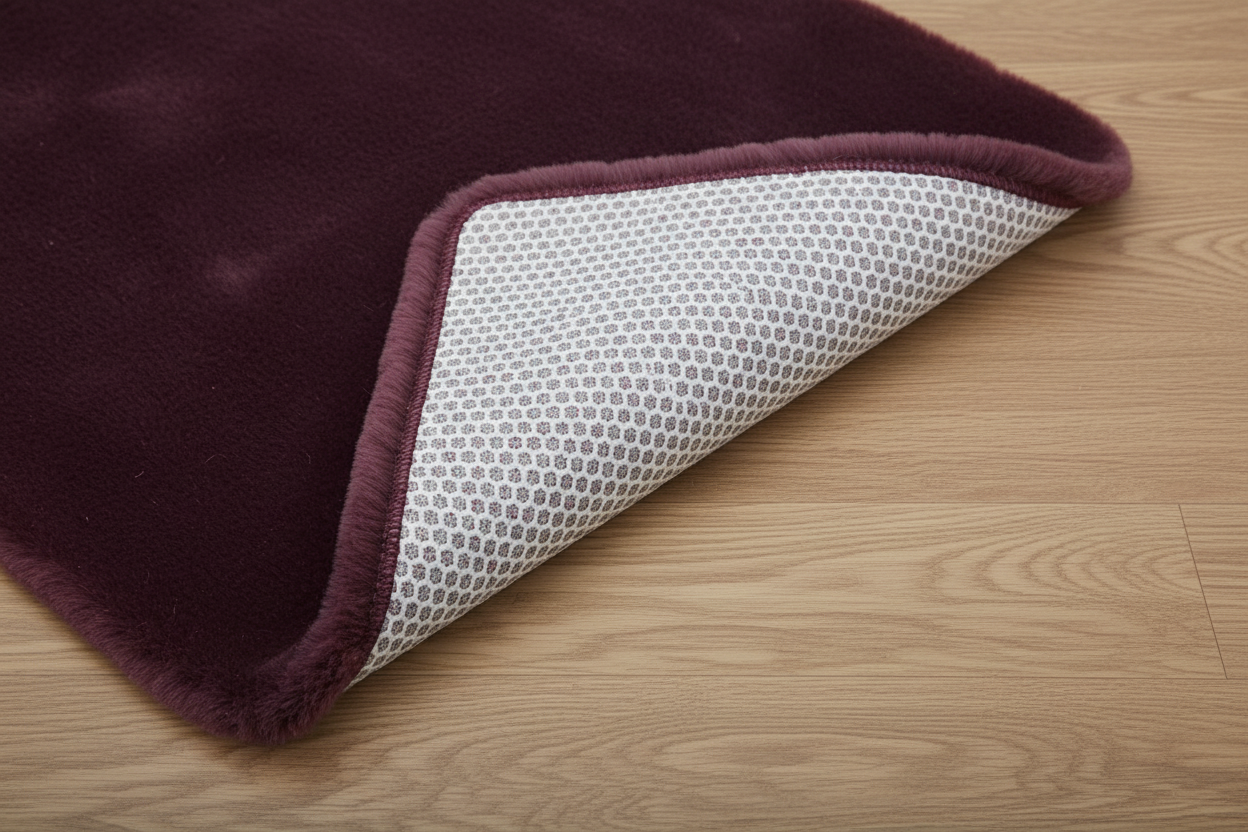 Burgundy Folded Corner