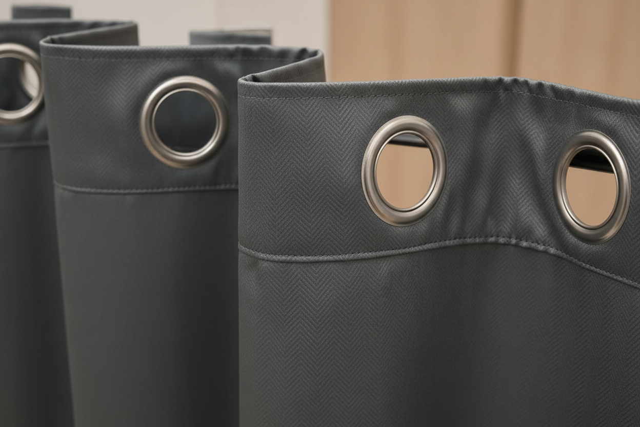 Eyelet Header Detail Shot