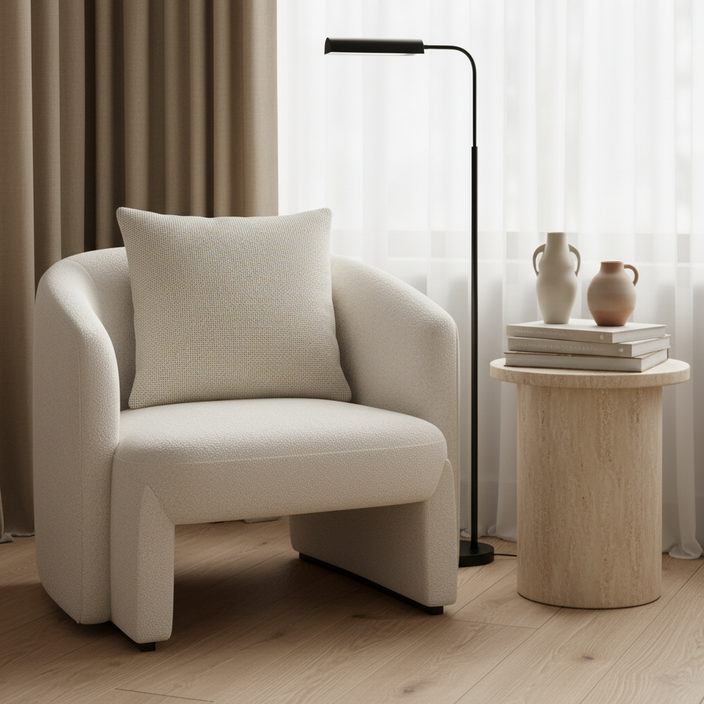 Minimal Reading Corner